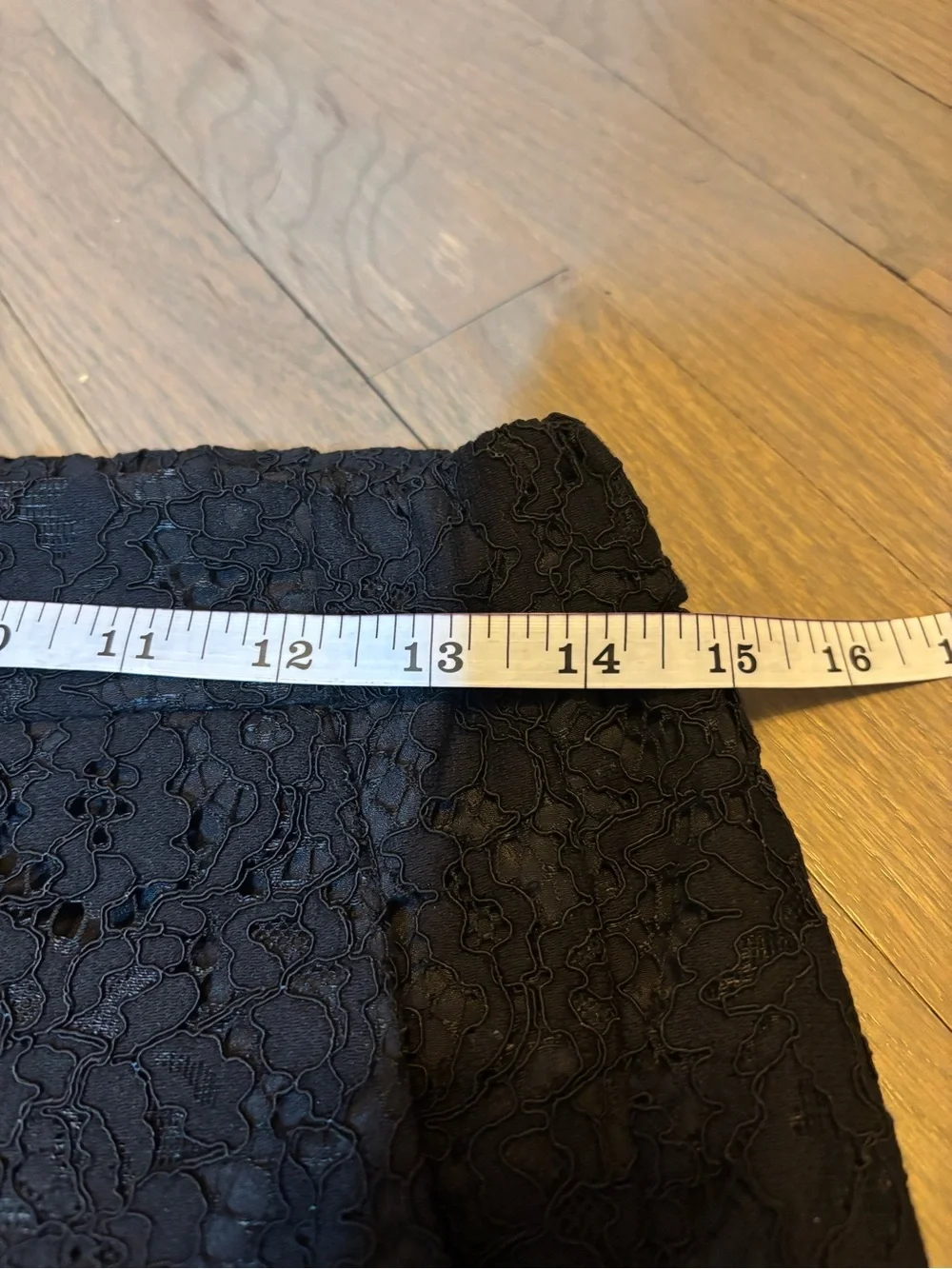 J Crew Black Lace Cropped Pants. 2P
